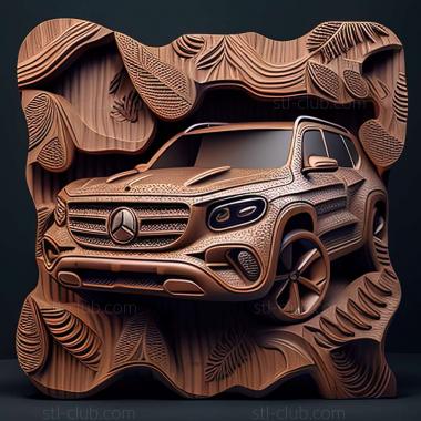 3D модель Mercedes Benz GLB (STL)